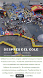 Mobile Screenshot of despresdelcole.com